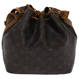 Louis Vuitton-LOUIS VUITTON Monogram Petit Noe Shoulder Bag M42226 LV Auth th3802-Monogram