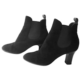 Louis Vuitton Ankle Boots Black Leather ref.1021369 - Joli Closet