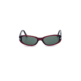 Persol-Persol Wine-colored Acetate Frame Sunglasses-Brown
