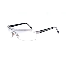 Sophia webster-Web Transparent Eyeglasses-Silvery