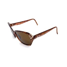 Dior-Christian Dior Optyl Cateye Sunglasses-Brown