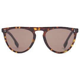Burberry Round Sunglasses Tortoise Shell Acetate 145 Other