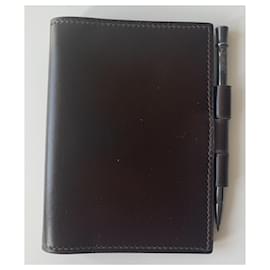 Hermès-Wallets Small accessories-Dark brown