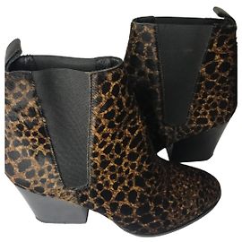 Botas leopardo The Kooples Estampa de leopardo