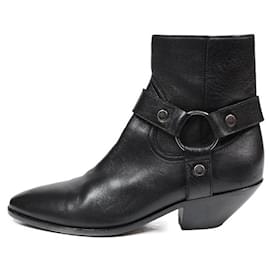 Saint Laurent-Ankle Boots-Black