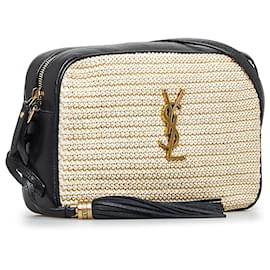 Saint Laurent-Saint Laurent Brown Lou Camera Bag-Brown,Other