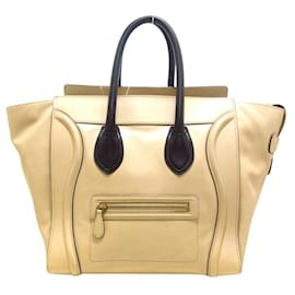 Céline-Céline Luggage-Beige