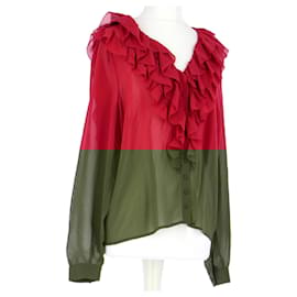 SéZane-Shirt-Dark red