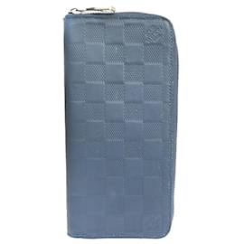 Louis Vuitton-Portefeuille Louis Vuitton Zippy Vertical-Bleu