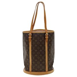 Louis Vuitton-LOUIS VUITTON Monogram Bucket GM Shoulder Bag M42236 LV Auth S618-Monogram