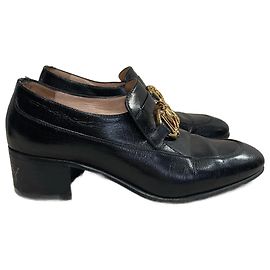 GUCCI  Mules & clogs T.EU 38 leather Black