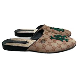Gucci-GUCCI  Sandals T.EU 39 cloth-Beige