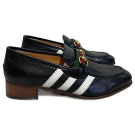 GUCCI  Mules & clogs T.EU 38.5 leather Black