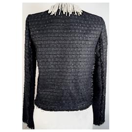 Giambattista Valli-Giambattista Valli Tweed jacket-Black