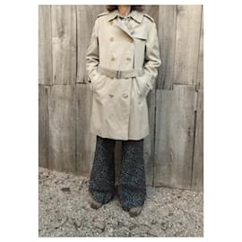 Burberry-vintage Burberry trench 38-Beige