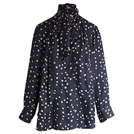 Isabel Marant-Blouse à pois Isabel Marant en soie noire-Autre