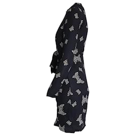 Stella Mc Cartney-Stella McCartney Printed Dress in Black Silk-Black