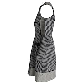 Proenza Schouler-Proenza Schouler Kleid mit Reißverschluss vorne aus schwarzer Baumwolle-Schwarz