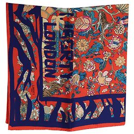 Bufanda estampada Kenzo x Liberty London en seda multicolor Multicolor