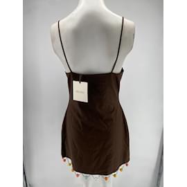 Autre Marque-SIEDRES  Dresses T.fr 38 Polyester-Brown