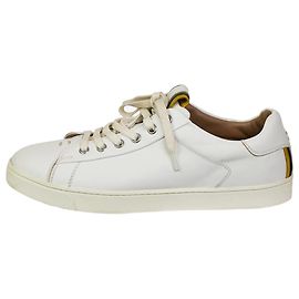 Gianvito Rossi Baskets en cuir blanc - taille EU 37.5 Blanc