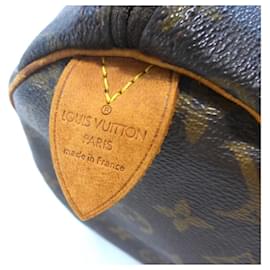 Louis Vuitton Speedy 30 Monogram-VI0970 Brown Leather ref.1014105