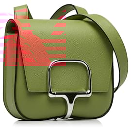 Hermès-Hermes Rouge Mini Epsom Della Cavalleria-Rouge