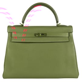 Hermès-Hermès Rose 2014 Togo Kelly Retourné 32-Rose