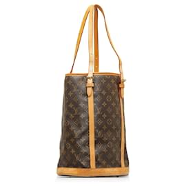 Louis Vuitton-Louis Vuitton Brown Monogram Bucket GM-Brown