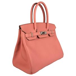 Hermès-Hermès Rose 2011 Epsom Birkin Retourné 30-Rose