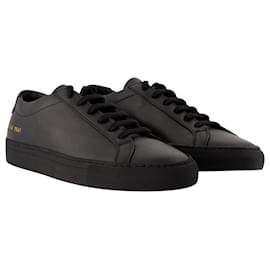 Autre Marque-Original Achilles Low Sneakers - Common Projects - Leather - Black-Black