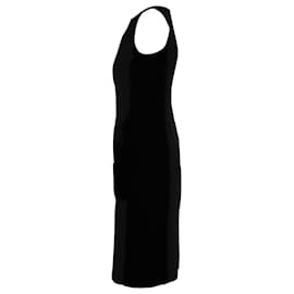 Alberta Ferretti-Alberta Ferretti Sleeveless Sheath Dress in Grey Acetate-Grey