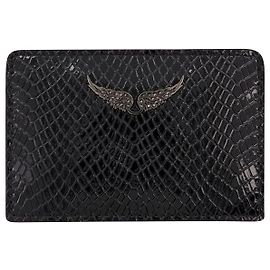 Glossy Wild Card Holder - Zadig & Voltaire - Leather - Black Black