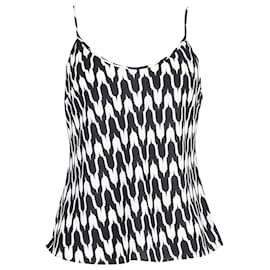 Diane Von Furstenberg-Diane Von Furstenberg Cami Top in Black Polyester-Other