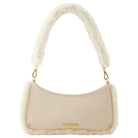 Jacquemus-Bolso The Bisou Doux - Jacquemus - Piel - Beige claro-Castaño,Beige