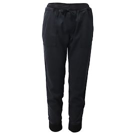 Ba&sh Drawstring Pants in Black Lyocell Black