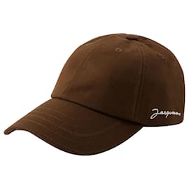 Jacquemus-La Casquette Jacquemus - Jacquemus - Cotton - Brown-Brown