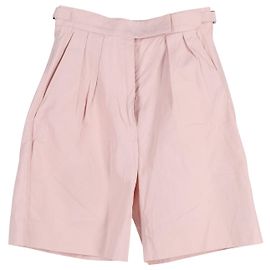 Bermuda Max Mara em Algodão Rosa Rosa