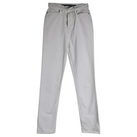 Vaqueros Boyfriend Alexander Wang de algodón blanco Blanco