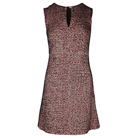 Diane Von Furstenberg-Diane von Furstenberg Tweed Mini Dress in Pink Acryic-Other