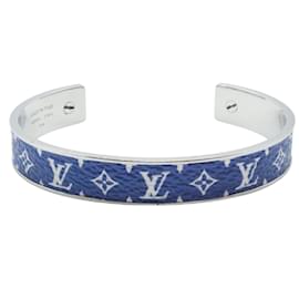 Louis Vuitton Friendship Bracelet LV Charm Monogram Flower Medallion Pink  Blue