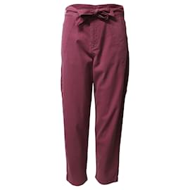 Ba&Sh-Ba&sh Parker Fluid Pants in Pink Lyocell-Pink