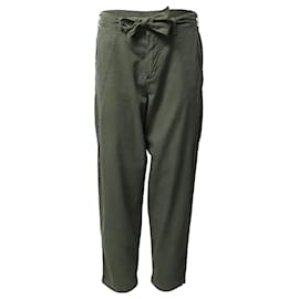 Ba&Sh-Ba&sh Parker Fluid Pants in Green Lyocell-Green,Khaki