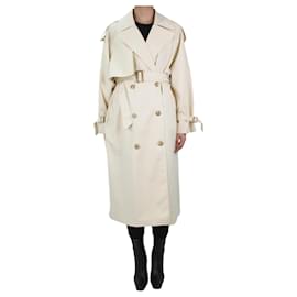 Louis Vuitton - Reversible Long Hooded Wrap Coat - Bleu Canard - Women - Size: 38 - Luxury