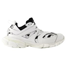 Balenciaga-Track Sock Sneakers - Balenciaga - Schwarz/Nicht-gerade weiss-Weiß