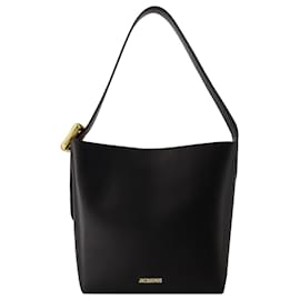 Jacquemus-The Regalo Bag - Jacquemus - Leather - Black-Black