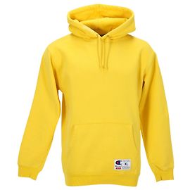 Sudadera con capucha con logo Supreme x Champion en algodón amarillo Amarillo