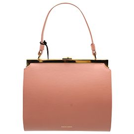 Mansur Gavriel Sac Élégant En Cuir Corail Corail