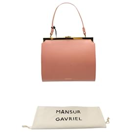 Mansur Gavriel-Mansur Gavriel Elegant Bag In Coral Leather-Coral