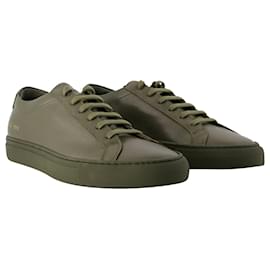 Autre Marque-Sneakers basse originali Achilles - Progetti comuni - Pelle - Verde-Verde